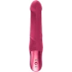 Vibrator G-Spot curbat din silicon, zmeură
