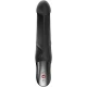 Vibrator G-Spot curbat din silicon, negru