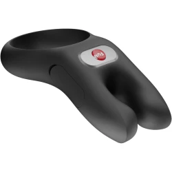 Inel vibrator pentru penis NŌS din silicon, negru, Universal