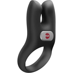 Inel vibrator pentru penis NŌS din silicon, negru, Universal