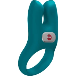 Inel vibrator pentru penis NŌS din silicon, Bottle Green