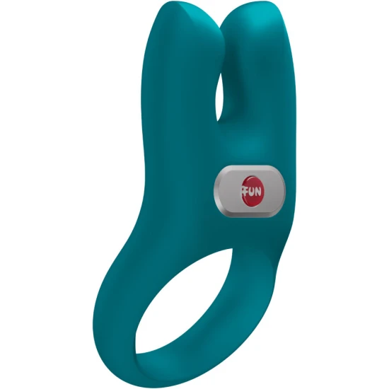 Inel vibrator pentru penis NŌS din silicon, Bottle Green