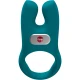 Inel vibrator pentru penis NŌS din silicon, Bottle Green