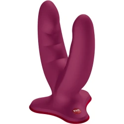 DILDO DUBLĂ CU MOTOR Tip Produs, Vin Roșu