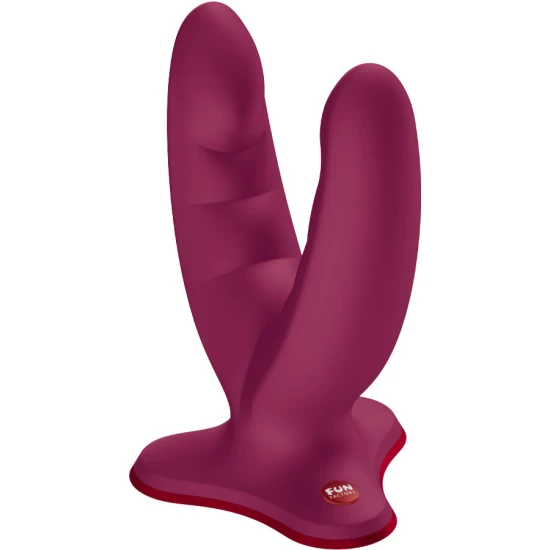 DILDO DUBLĂ CU MOTOR Tip Produs, Vin Roșu