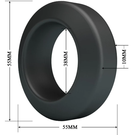 Inel din silicon model 9 brodat
