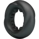 Inel penis din silicon, negru, Model 4