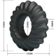 Inel din silicon Tip Model 8, Roz