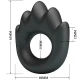 Inel din silicon pentru stimulare Model 13, Roz