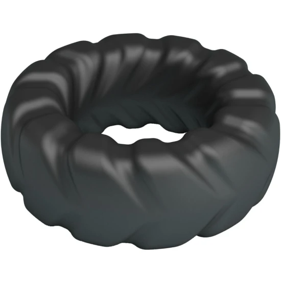 Inel din silicon Jeriko Model 1, Negru
