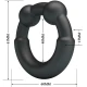 Inel din silicon Tip Produs Model 15, Roz
