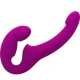 Double dildo SHARE LITE din silicon, negru, mărime universal