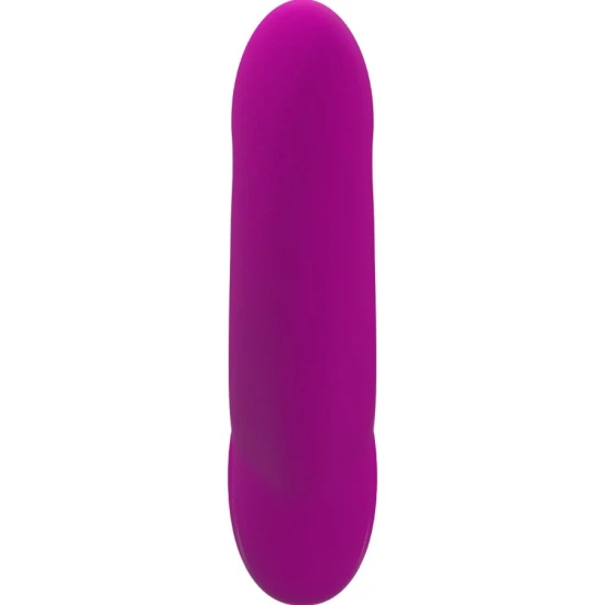 Double dildo SHARE LITE din silicon, negru, mărime universal