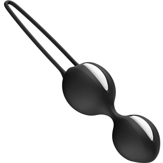 Bile pentru muschii pelvieni SMARTBALLS DUO, Negru