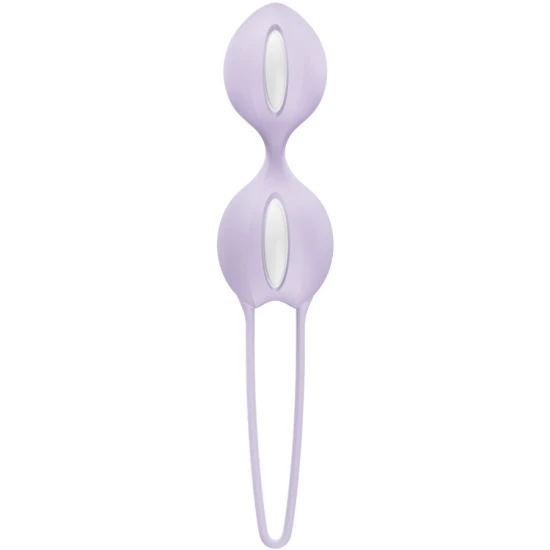 Bile Kegel Smartballs Duo din silicon, mov, universal
