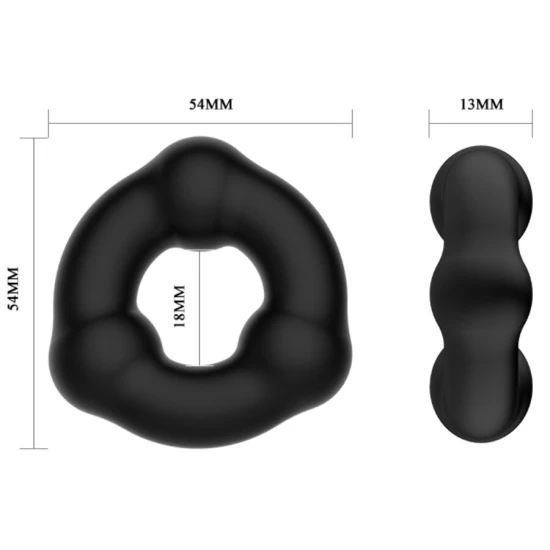 Inel din silicon super moale cu noduli
