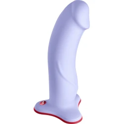 Dildo G-spot din silicon, mov, 7 inch