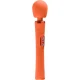 Vibrator tip wand VIM din silicon, portocaliu