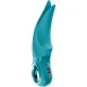 Vibrator tip lay-on, Aquamarine