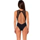 Body sexy EVALIE - Decupat, Negru, L/XL