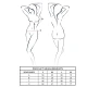 ZOVEL - Body tip plasă, Roz S/M