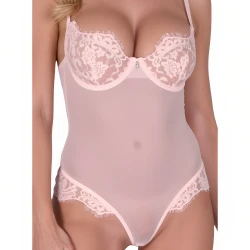 ZOVEL - Body tip plasă, Roz S/M