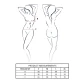 PASSION - Set sutien tip bralette + chilot, Roz Misty L/XL