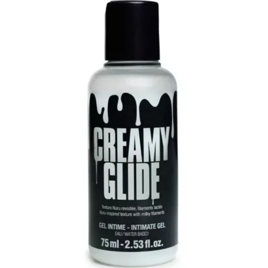 Gel intim glide, efect string milky, 75 ml