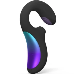 Vibrator punct G tip Double Sonic, Negru