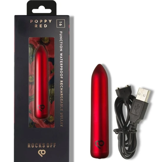 Bullet vibrator reîncărcabil, Rosu