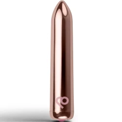 Model Bullet Vibrator Reîncărcabil, Roz auriu