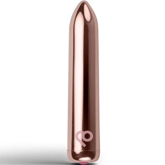 Model Bullet Vibrator Reîncărcabil, Roz auriu