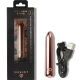 Model Bullet Vibrator Reîncărcabil, Roz auriu