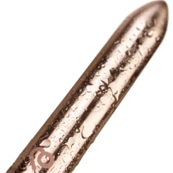 Model Bullet Vibrator Reîncărcabil, Roz auriu