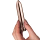 Model Bullet Vibrator Reîncărcabil, Roz auriu