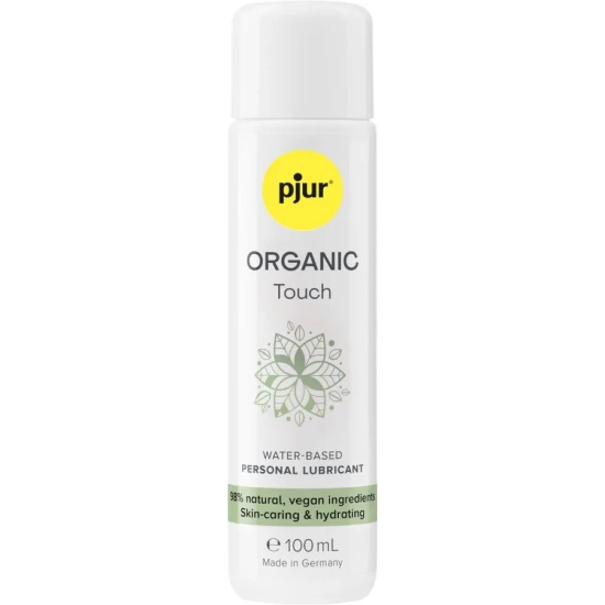 Lubrifiant personal vegan hidratant ORGANIC TOUCH, pe bază de apă, 100 ml