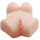 Masturbator Mega - Sâni și Anus, Alb, Unic