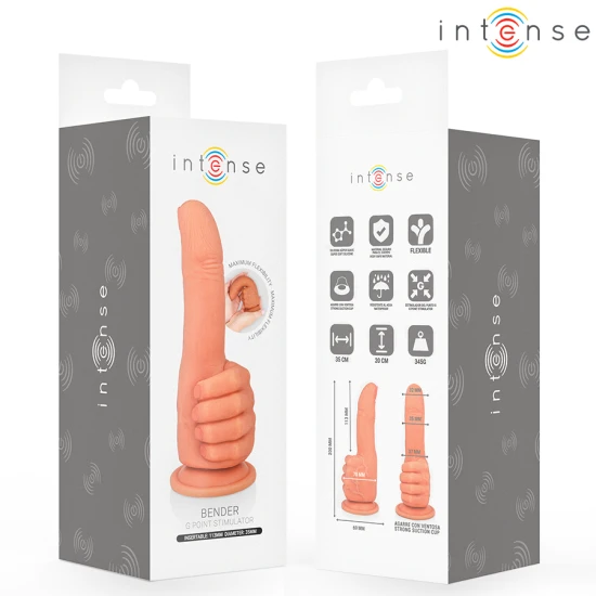 INTENSE - Stimulator G-Spot tip bender, flexibil, 11.3 cm