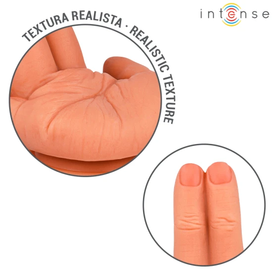 INTENSE - Stimulator G-Spot, model tip mână flexibil, 12.6 cm