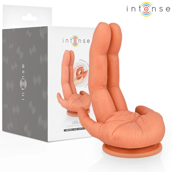 INTENSE - Stimulator G-Spot, model tip mână flexibil, 12.6 cm