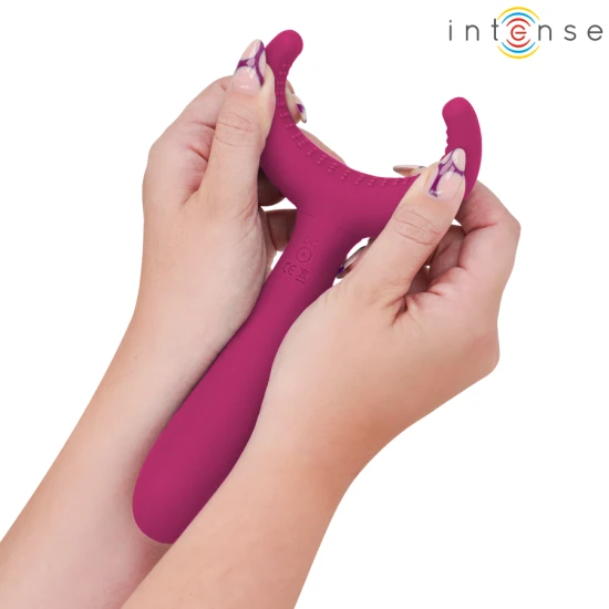 INTENSE - Vibrator cuplu Tip Produs Rowan Inclusive, Negru