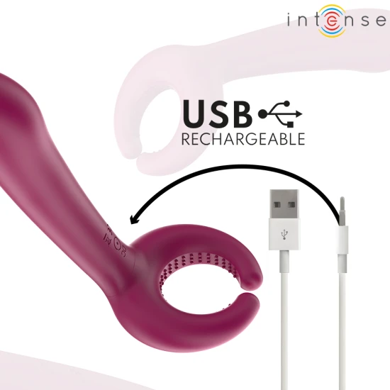INTENSE - Vibrator cuplu Tip Produs Rowan Inclusive, Negru