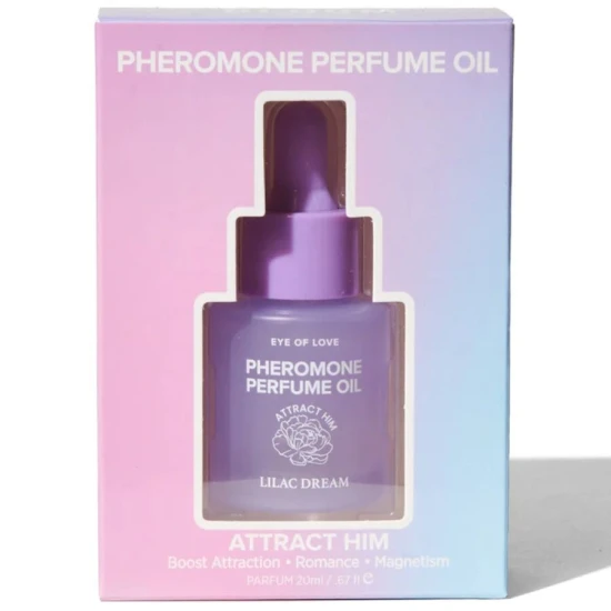 Ulei de parfum cu feromoni BLOOM - Liliac Dream, Roz lila