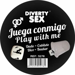 Diablo Picant - zaruri dure albe cu poziții și cub