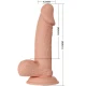 DILDO FLEXIBIL REALIST ZEBULON - BEAUTIFUL ENCOUNTER, 19,4 CM, culoare naturală