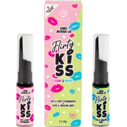 Geluri cu efect de sex oral, Căpșună & Mentă, 2 x 8 g