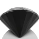 Vibrator tip diamant, Negru