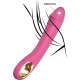 Vibrator G-spot Maia din silicon și ABS, roz, 21 cm