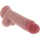 Dildo Realist Get Real - Deluxe, Cu Testicule, Extra Gros, 20 Cm