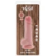 Penis realist deluxe extra gros cu testicule, 17 cm